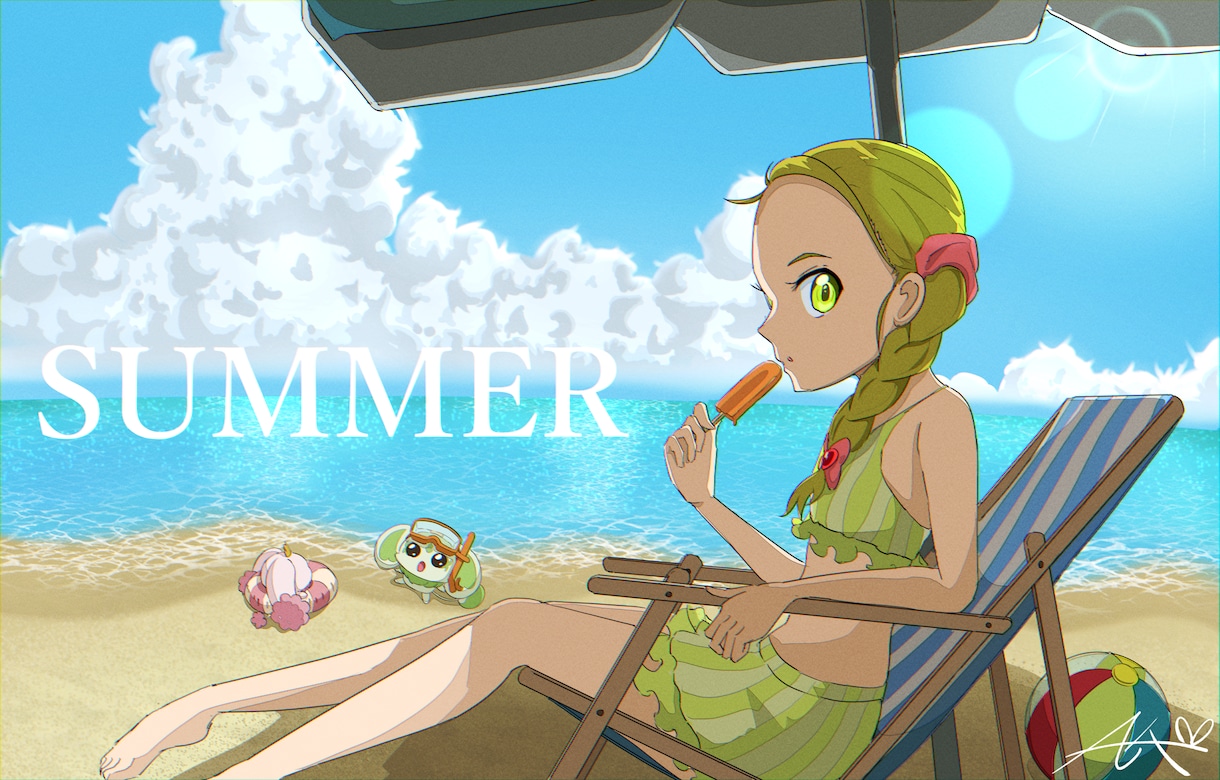 クールで少しレトロなアニメ塗りイラストを制作します イラストを使用したポスター、チラシを制作したい方におすすめ！ イメージ2