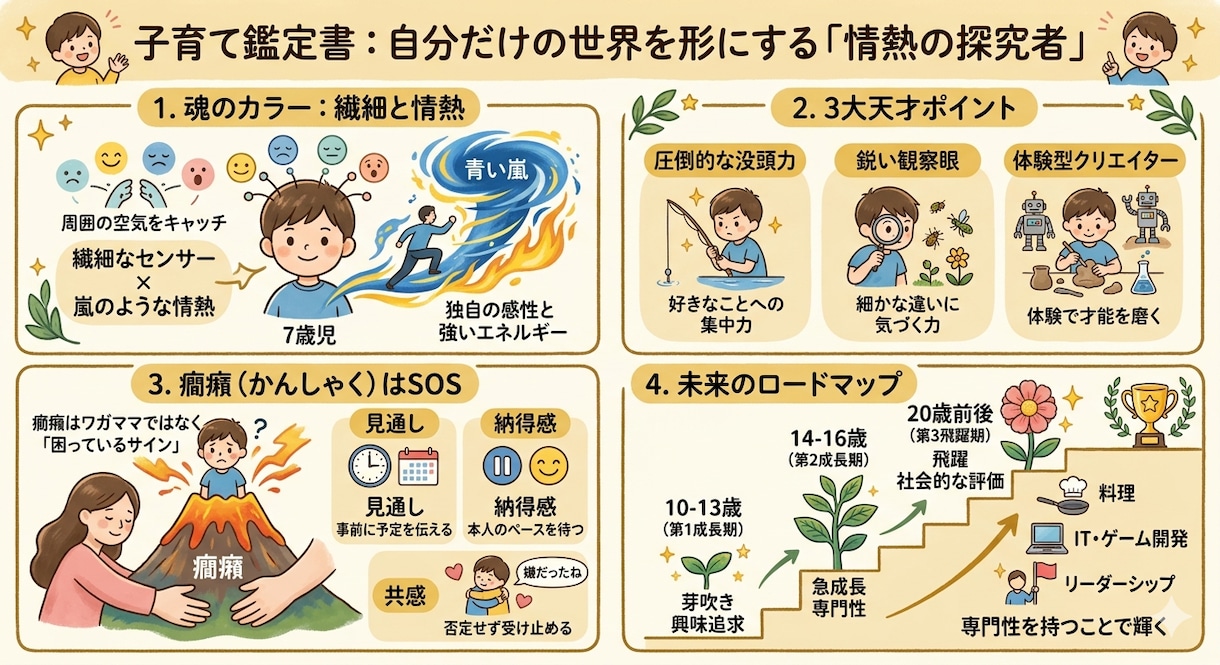 四柱推命マヤ暦※お子様の才能と取扱説明書を作ります 「この子どう育てればいい？」｜小学校教員｜24時間以内 イメージ2