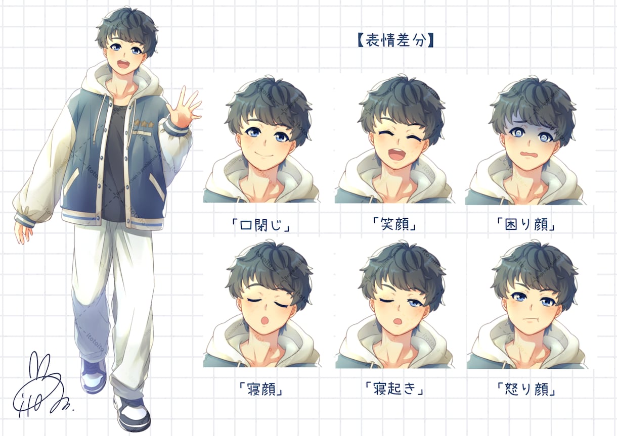 かわいいアイコン/サムネ/立ち絵★イラスト描きます 商用利用可!SNSや動画配信に!特典・アフターサービス有り! イメージ8