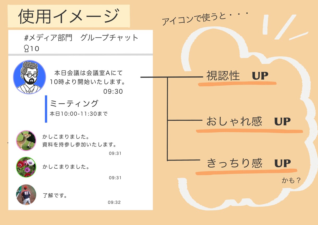 カジュアルなイラストを描きます どんな場面にも使いやすい個性もあるイラストです イメージ3