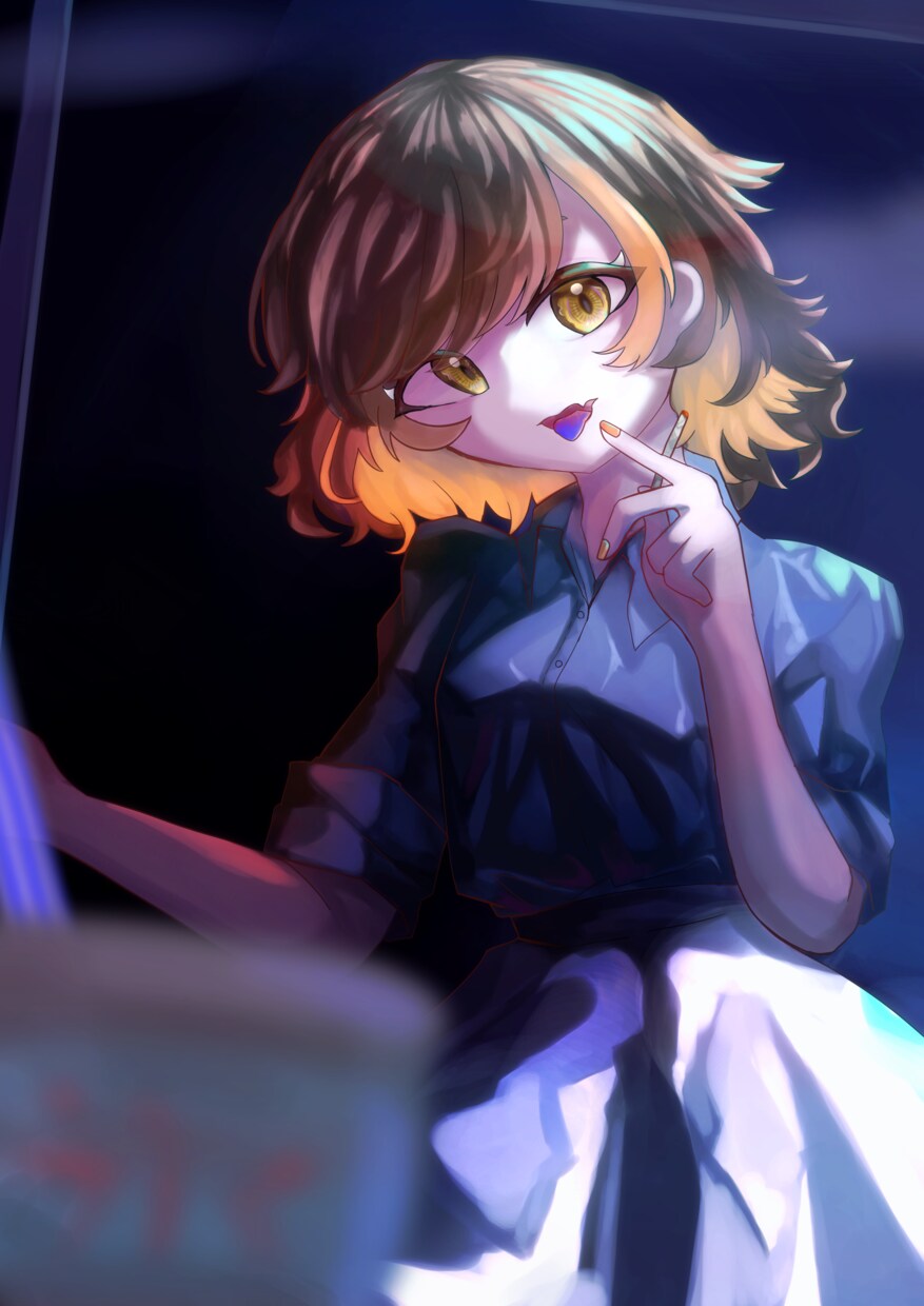 一枚絵イラスト作成します 厚塗り表現で表現力豊かな一枚絵を描きます。 イメージ5
