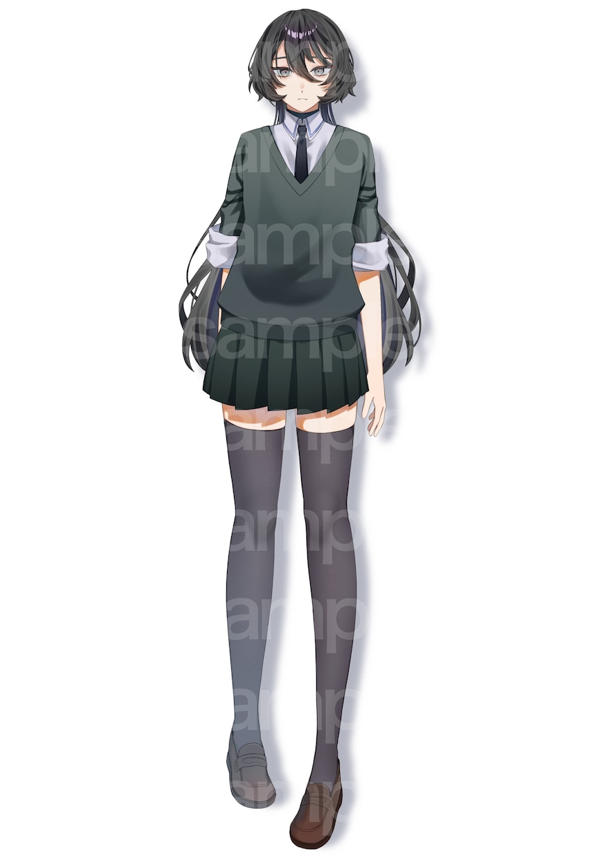 実績募集価格！立ち絵イラスト作成いたします 先着1名様限定！立ち絵基本価格を半額でお受け致します イメージ3