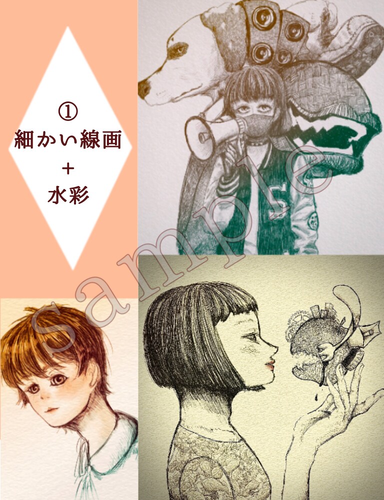 画風が選べて低コスト！イラスト関連のご依頼承ります リアルからゆるふわまで、幅広い画風からお選びいただけます イメージ2