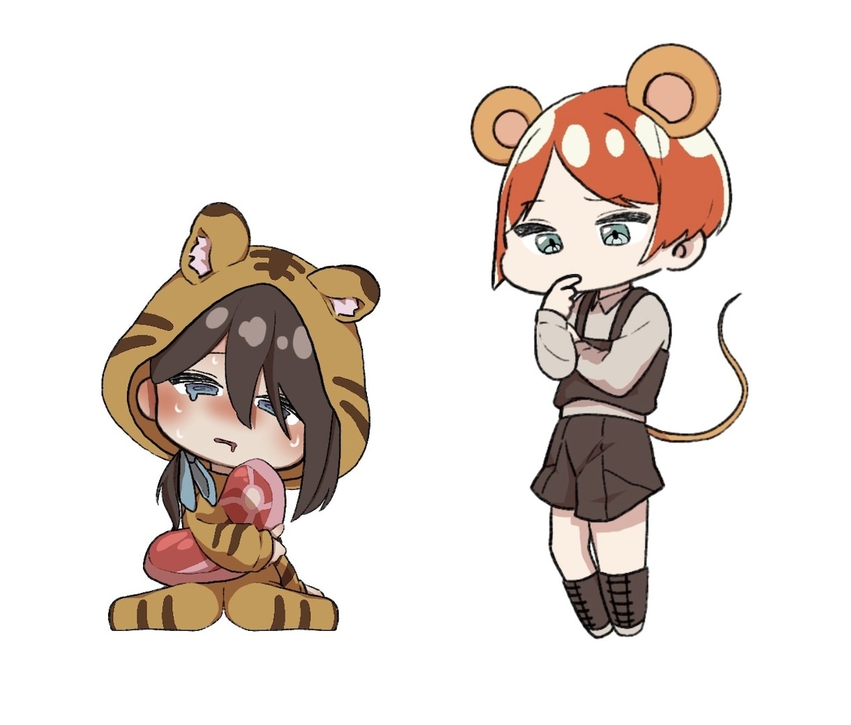 IRIAM立ち絵制作します デビュー初心者向け！ミニキャラ立ち絵付き！ イメージ6