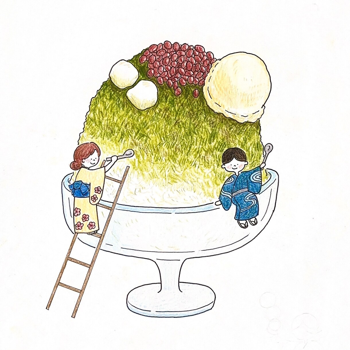 絵本風！やさしく温かいタッチのイラスト制作します 保育・地域・女性向けのやさしいイラスト制作承ります。 イメージ2