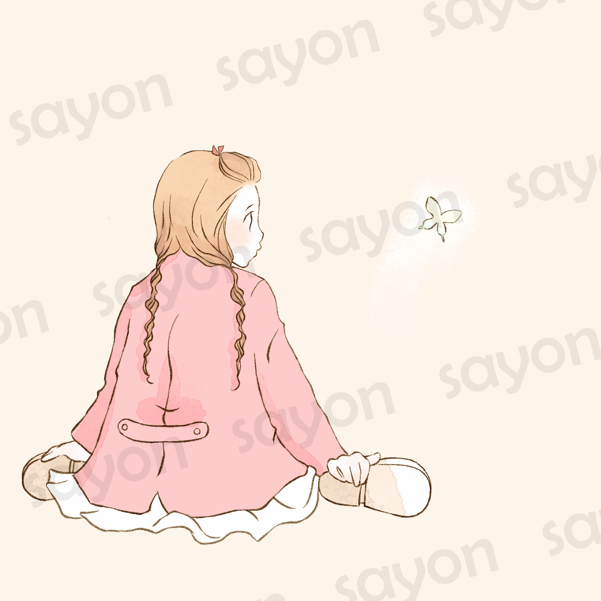 優しい風合いの子供のイラストを販売しています 商用利用可/ダウンロードするだけ イメージ1