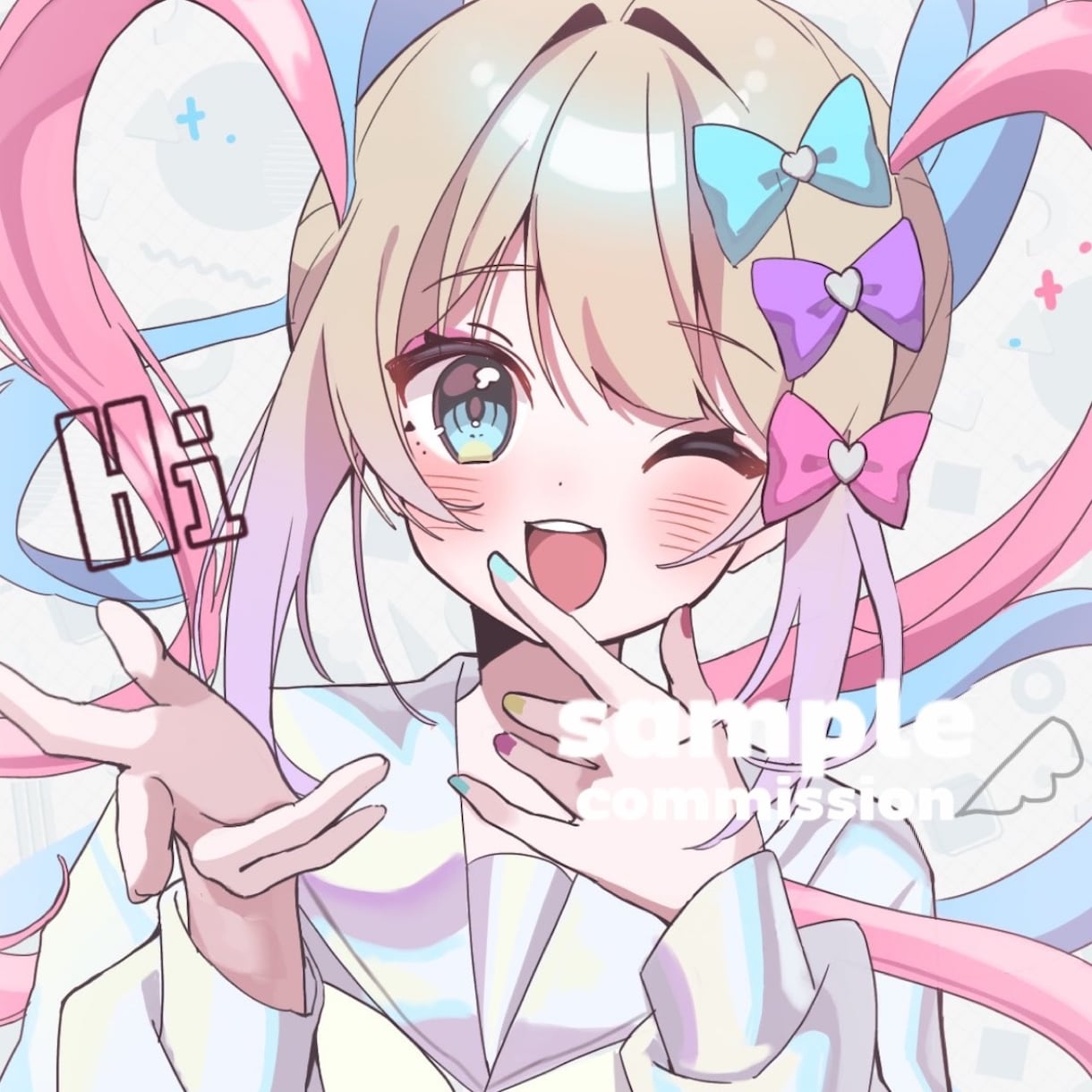 女の子イラスト・アイコン描かせていただきます 〜かわいいテイストが好きな方へ〜 イメージ3