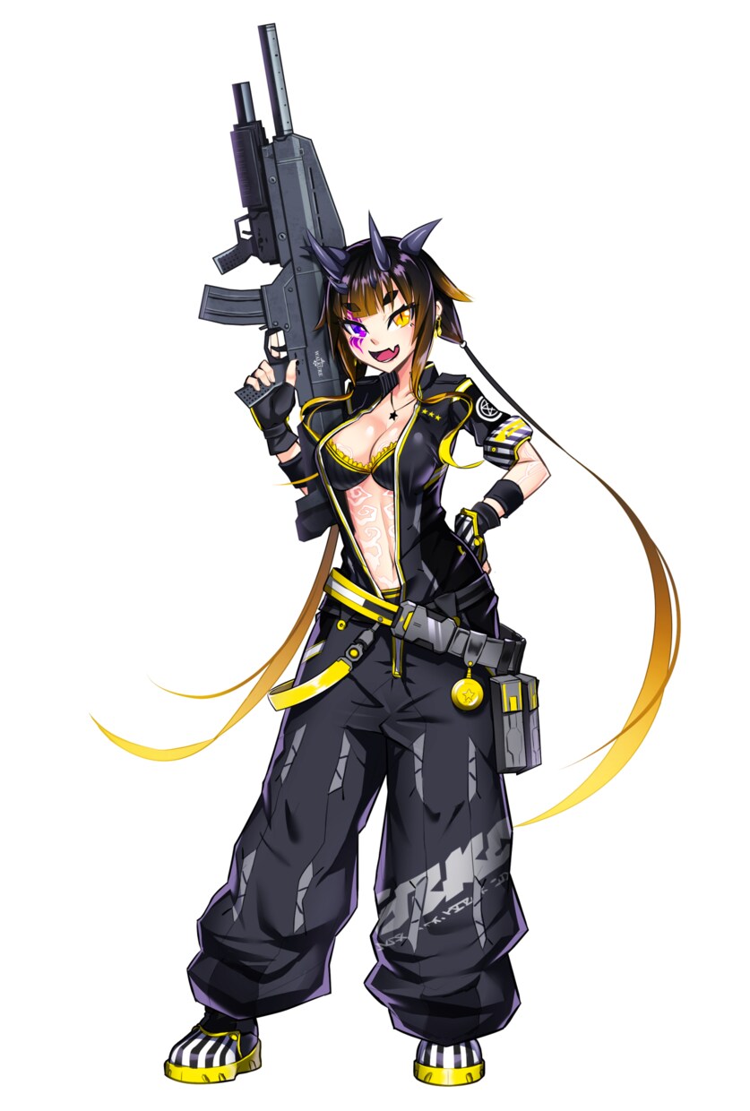 キャラクターイラスト(全身）描きます ゲームアバターやオリジナル自キャラ絵(全身)が欲しい方向け イメージ7