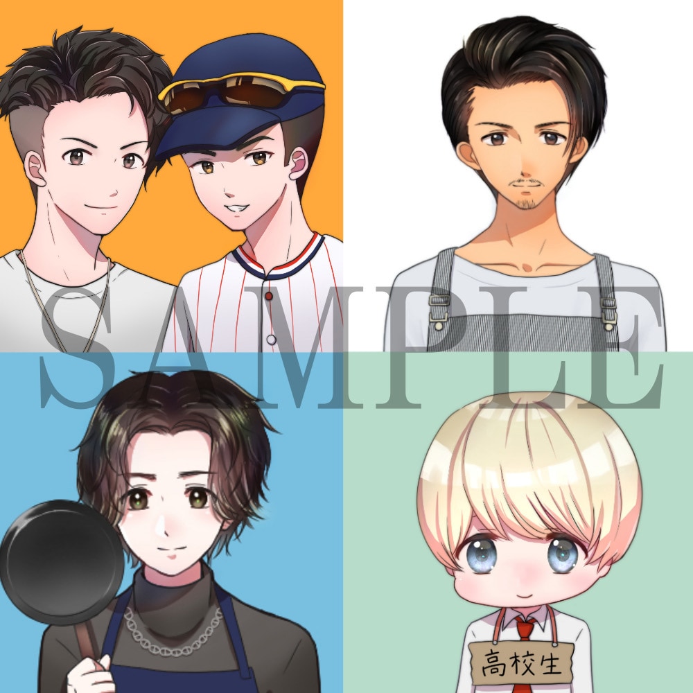あなただけのアイコン描きます SNSプロフィールに個性と彩りを☆ イメージ5