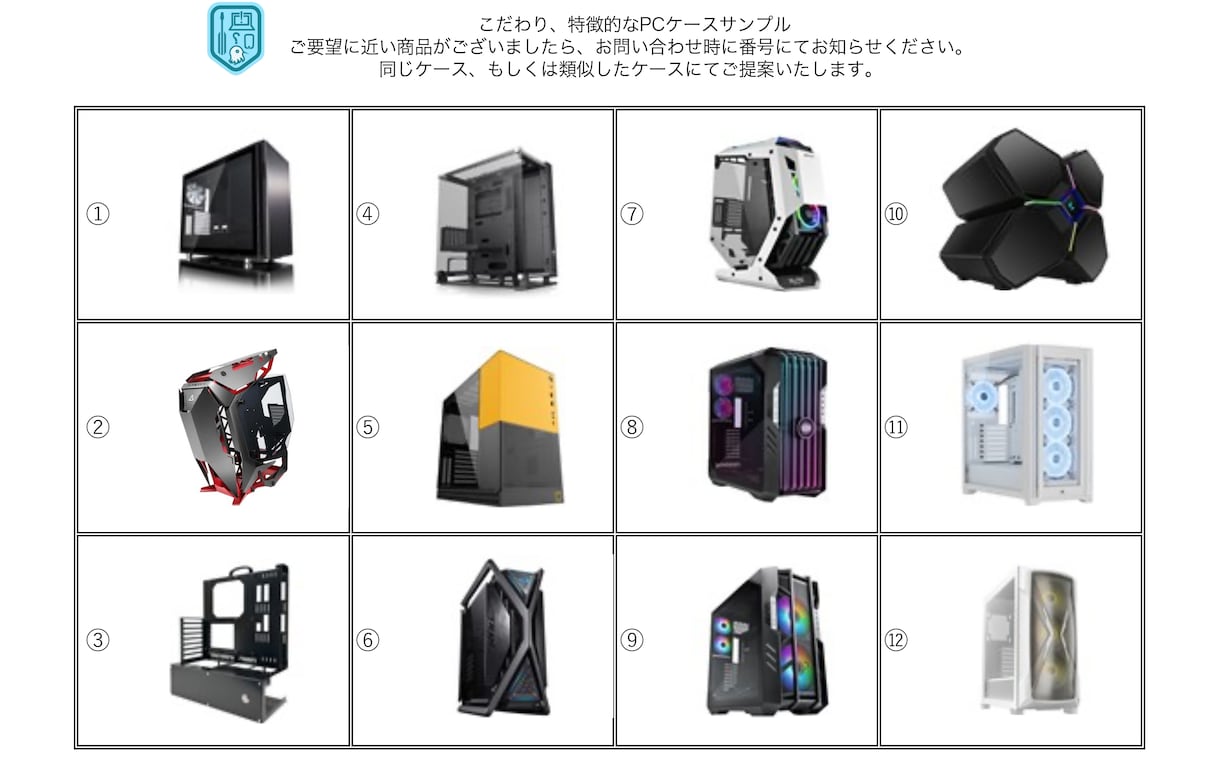 あなただけのオリジナルPC作成代行します 組立、動作確認、お届け後はすぐに使えます。 イメージ10