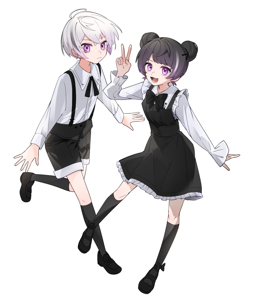 商用可 / 全身立ち絵 お描きします Live2D用のパーツ分けも可能です！ イメージ5