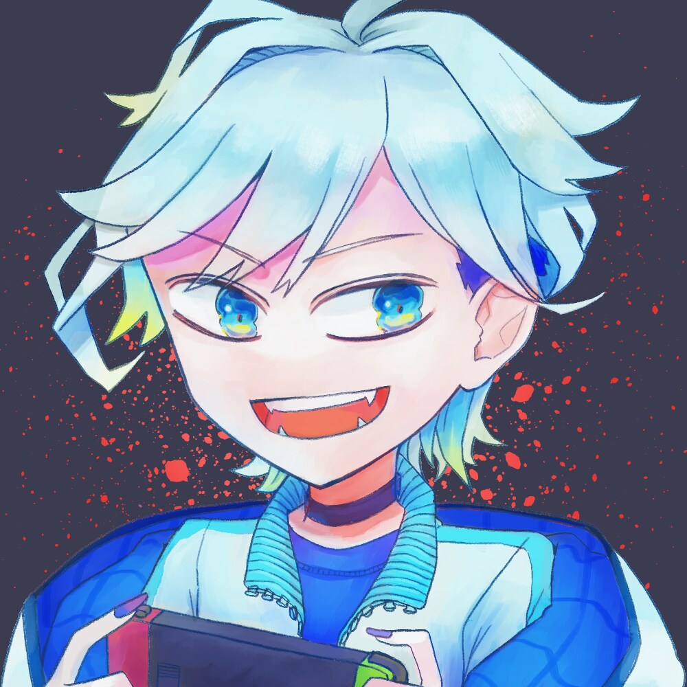 ポップな絵柄でアイコン描きます キャッチーで目に入りやすいアイコンに イメージ1