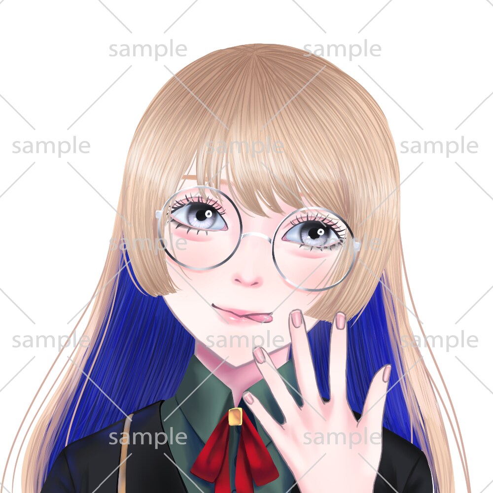 透明感のあるかわいいSNSアイコンを描きます 丁寧なヒアリングであなたの”好き”を、最高にかわいくします♡ イメージ5
