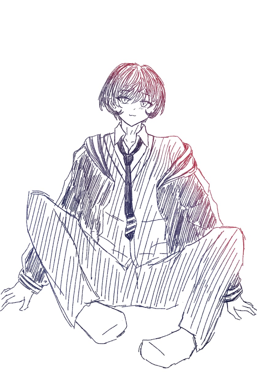 サムネや歌ってみたのイラスト描きます 可愛いからかっこいいまで幅広く対応しています イメージ7