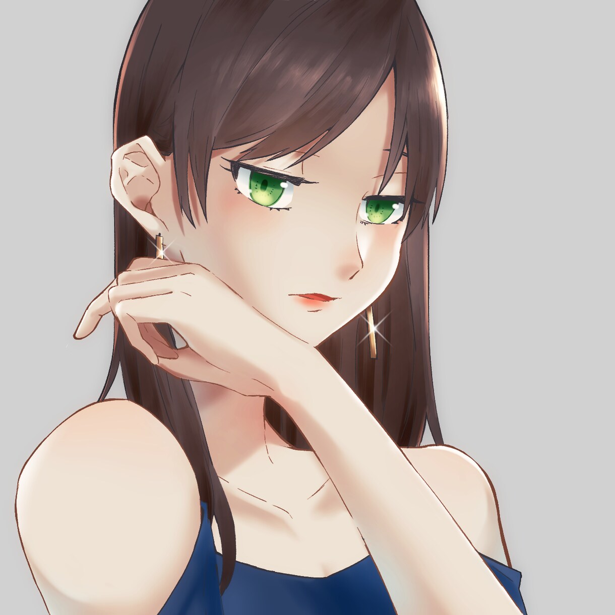 魅力的な大人のお姉さんのイラストを描きます SNSで使えるアイコンから、Live2d用のイラストまで！ イメージ4