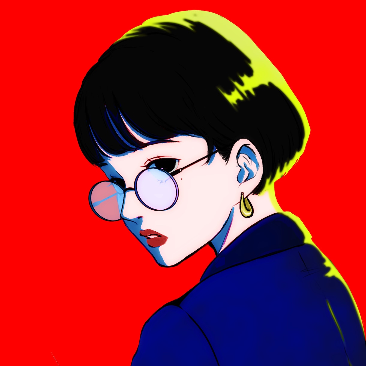 値下げ‼︎エモかわ！目を惹くアイコン描きます あっ！目を惹くアイコンにしませんか？★ イメージ4