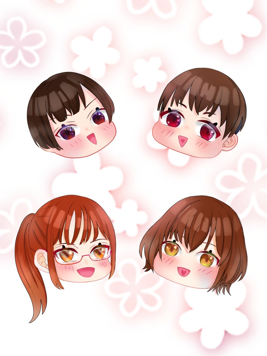 サムネ、キャラクター作成、アイコン等、描きます あなたのための素敵なイラストを誰よりも安く提供。 イメージ1