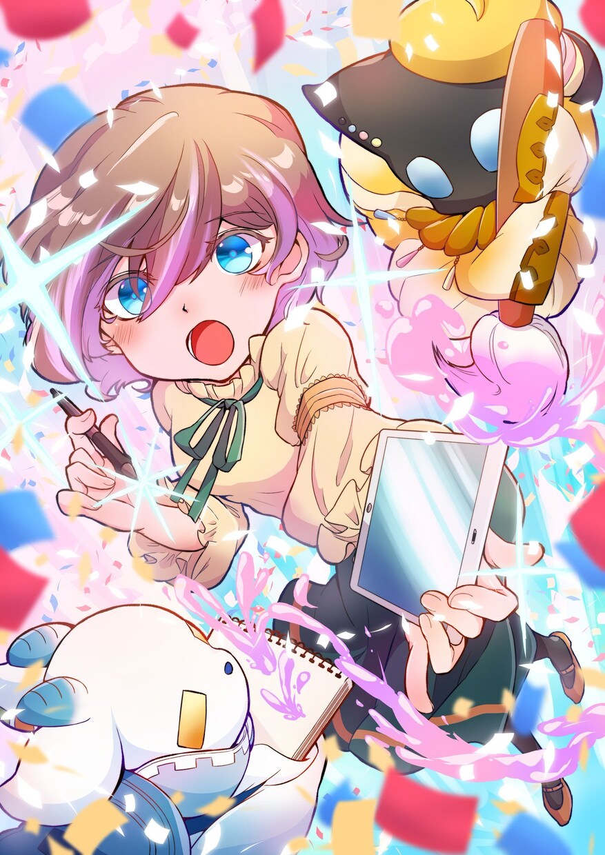 綺麗系から可愛い系まで♪イラストお描きします 美少年、少女、可愛いマスコットや綺麗な動物等々お任せ下さい！ イメージ3