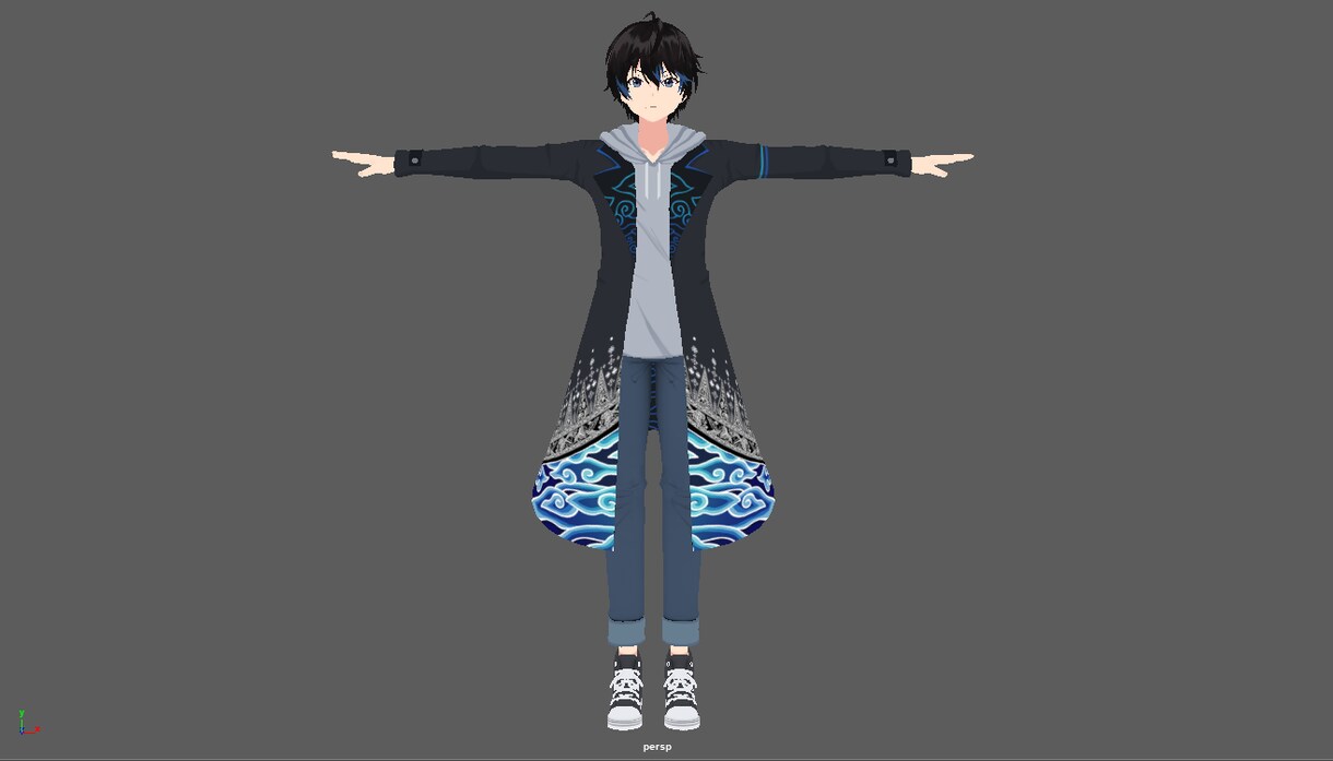 VTuber対応可 3Dキャラモデル作成します オリジナルキャラクター、VTuberキャラクター作成実績多数 イメージ3