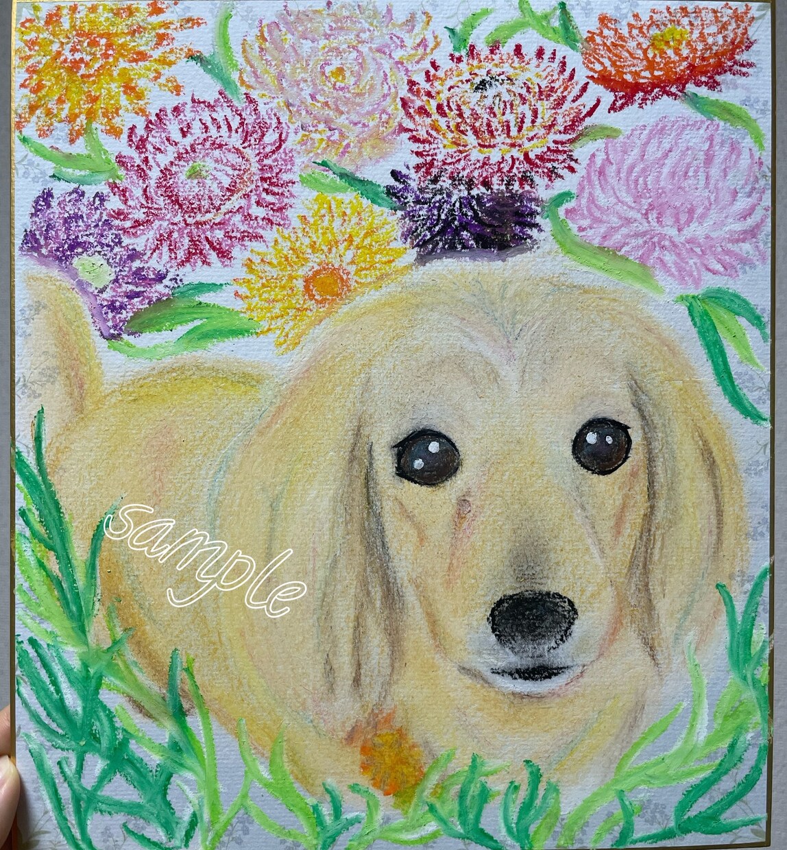 アナログ、デジタルどちらでも描けます 愛犬家のための世界に一つの愛犬似顔絵♡ イメージ4