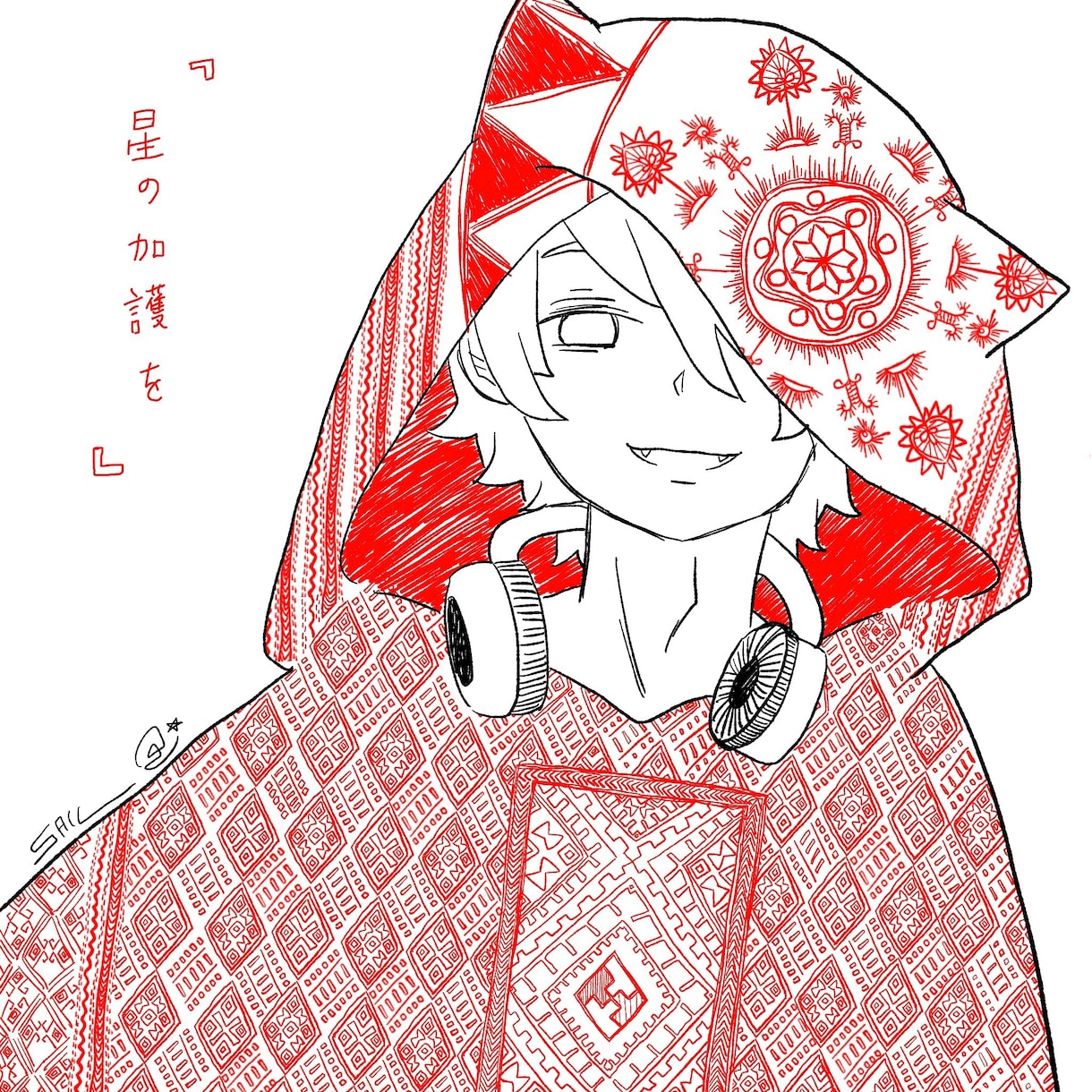 民族衣装・ファッションイラスト・細かい模様描きます 晴れ着の思い出をイラストにしませんか？ イメージ6