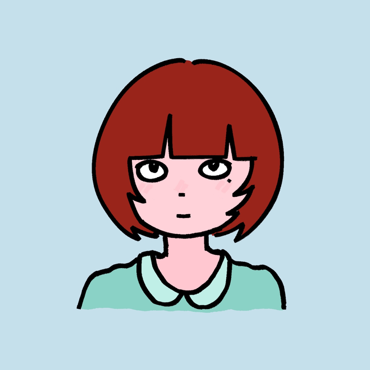 アイコンイラスト描きます 1000円で！シンプルで線でポップな色合いに仕上げます イメージ4