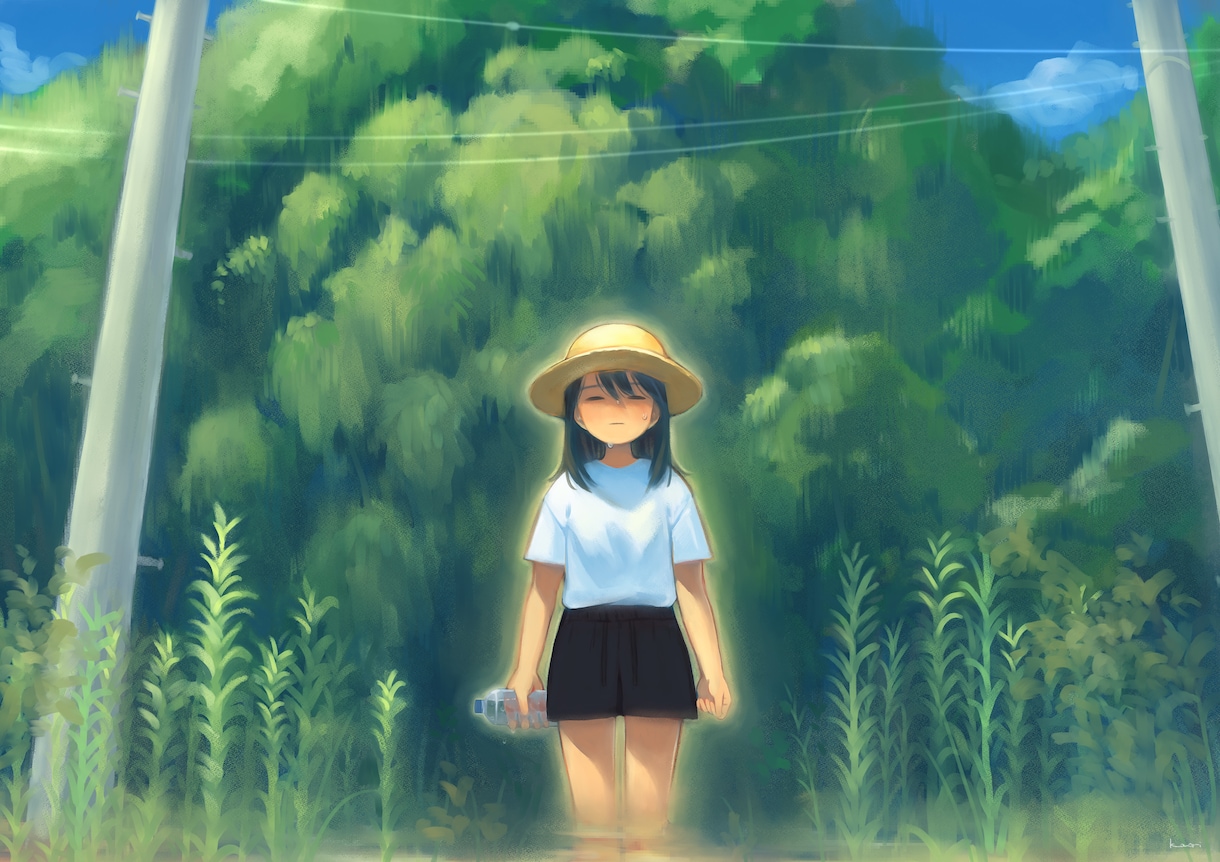 静かに寄り添う世界観の一枚絵をお描きします MV・装画・動画用・個人観賞用などに イメージ10