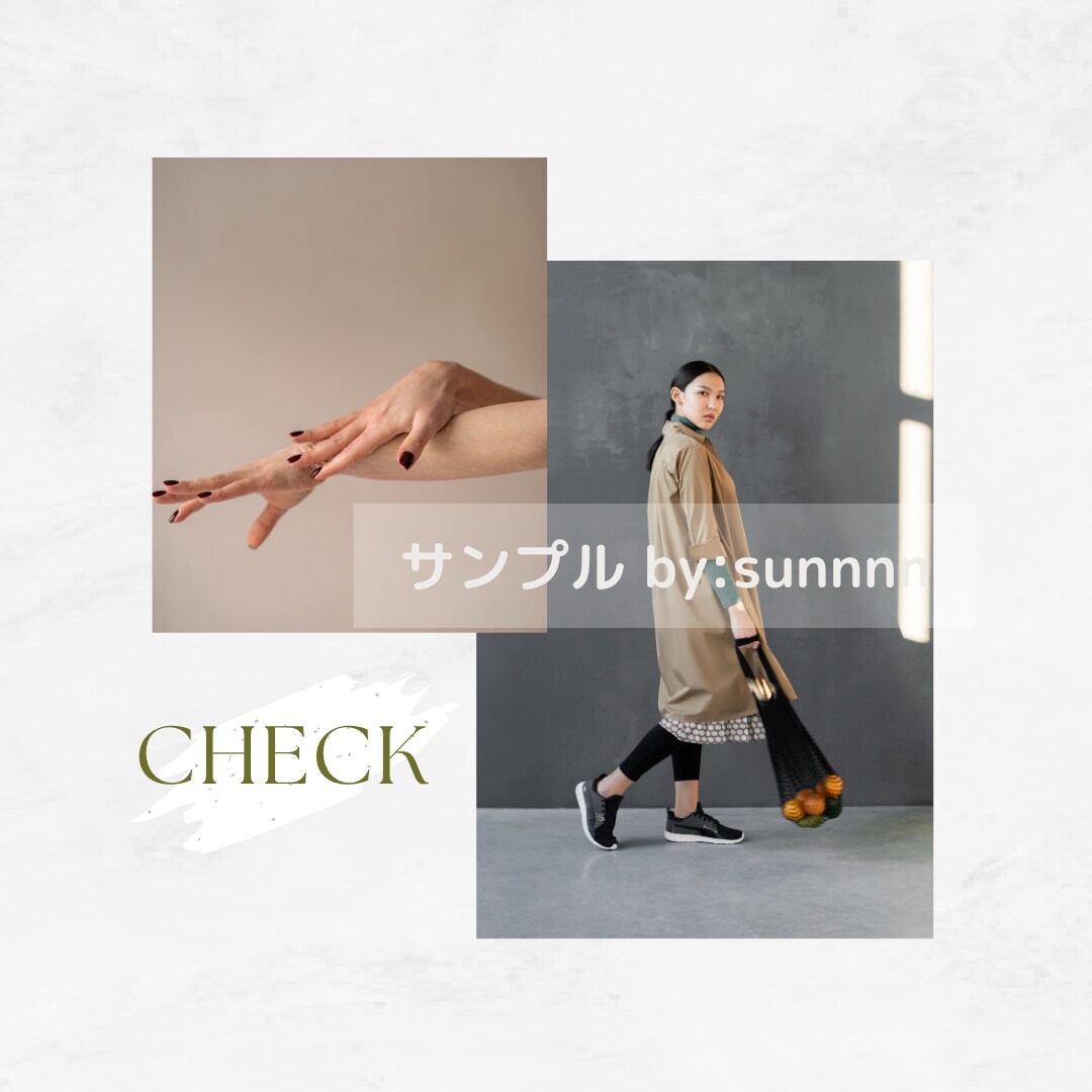 初回特別価格!アパレルインスタ投稿作成します 自社アパレルブランドで集客！洗練したフィード・ストーリー♪ イメージ3