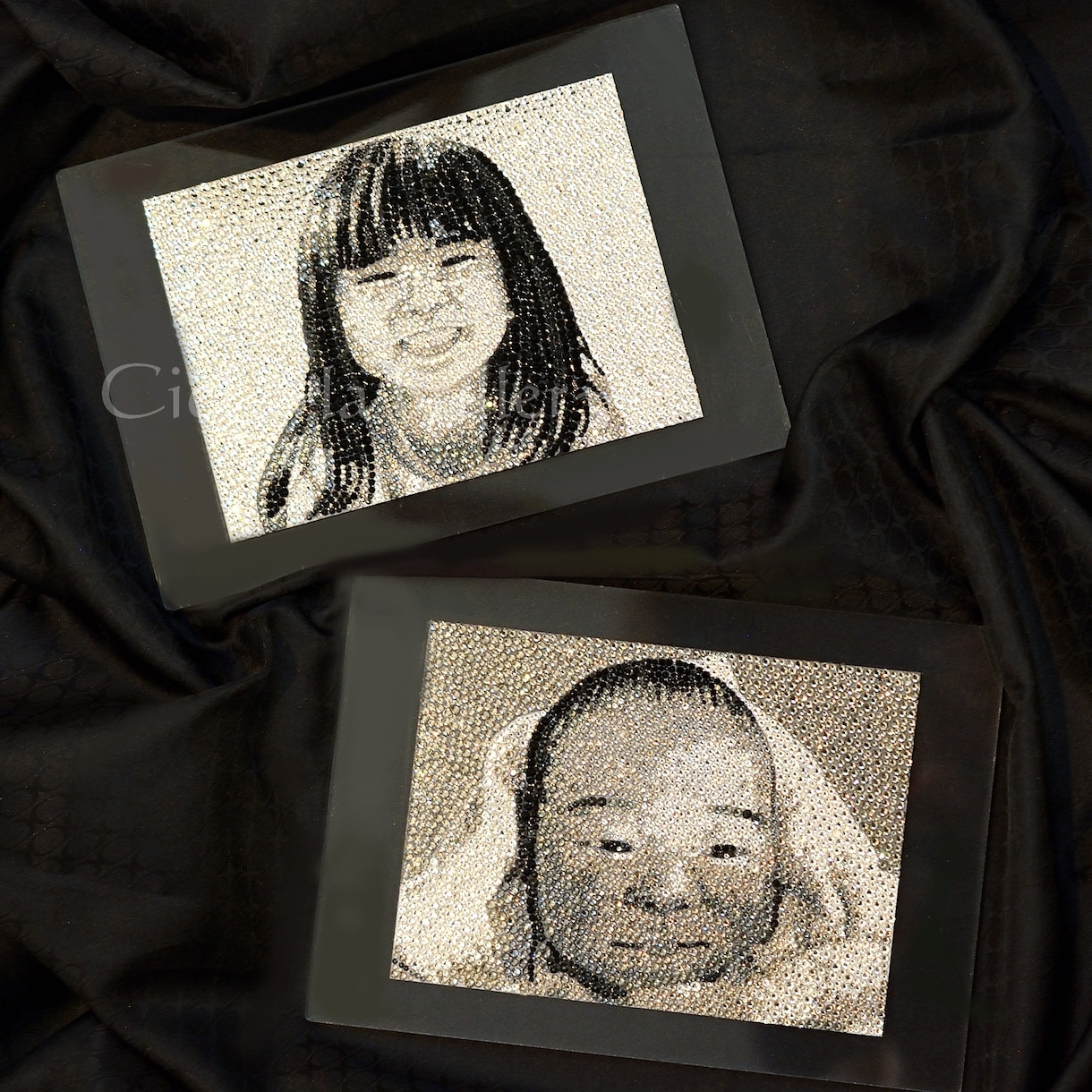 大切な想い出を一粒一粒ラインストーンで描きます 大切な“その人らしさ”を、やさしく輝く一枚に イメージ8