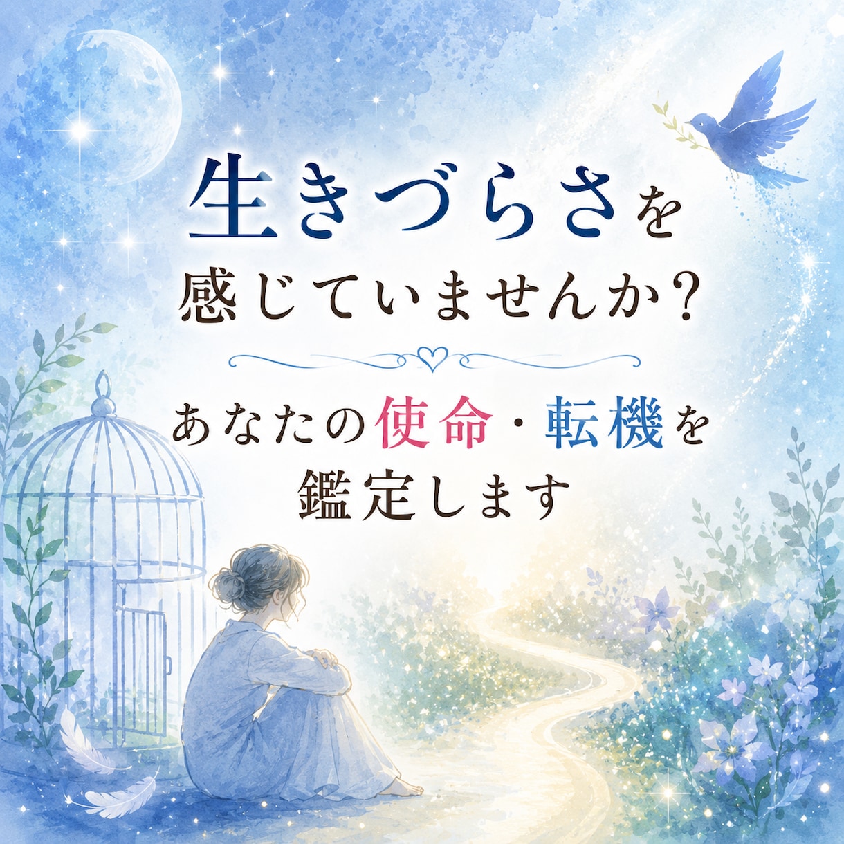 数秘×占星術であなたの進むべき道を明確にします 迷い続ける日々を終わりにしませんか？ イメージ1