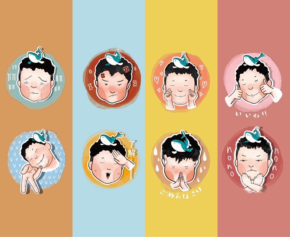 可愛いキャラクター作成します SNSアイコン、LINEスタンプにも利用可能！ イメージ2