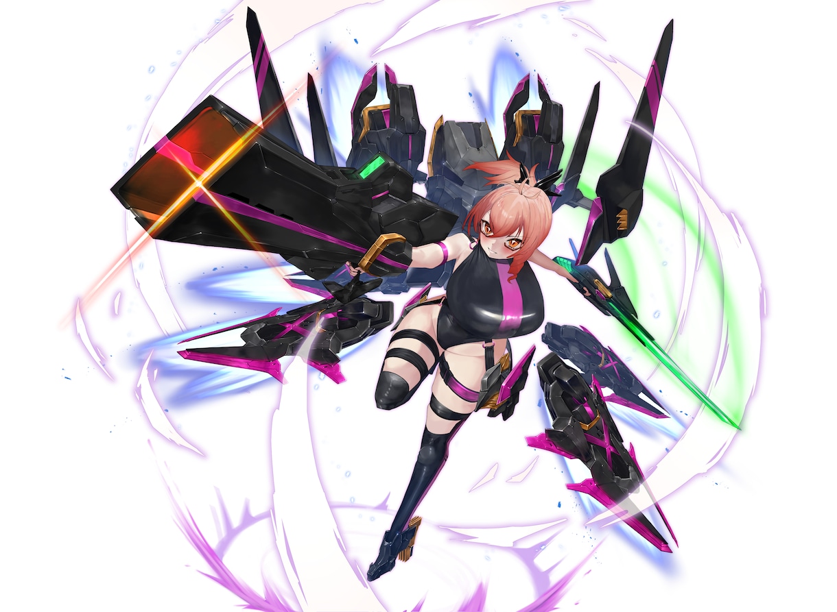オリジナル、二次創作、用途に合ったイラスト描きます パキッとしたメカと豊満な女の子が主食です イメージ3