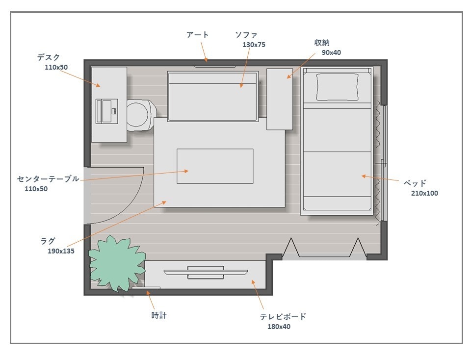 家具のレイアウトのみインテリアコーディネートします 家具配置のお悩みはインテリアコーディネーターへ イメージ2