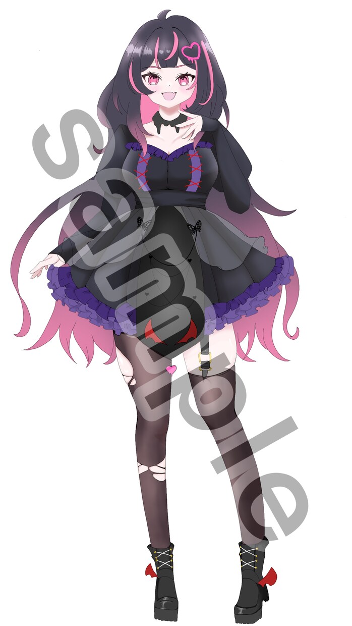 IRIAM立ち絵お描きします IRIAM/IRIAM用サムネイル/立ち絵制作します イメージ2