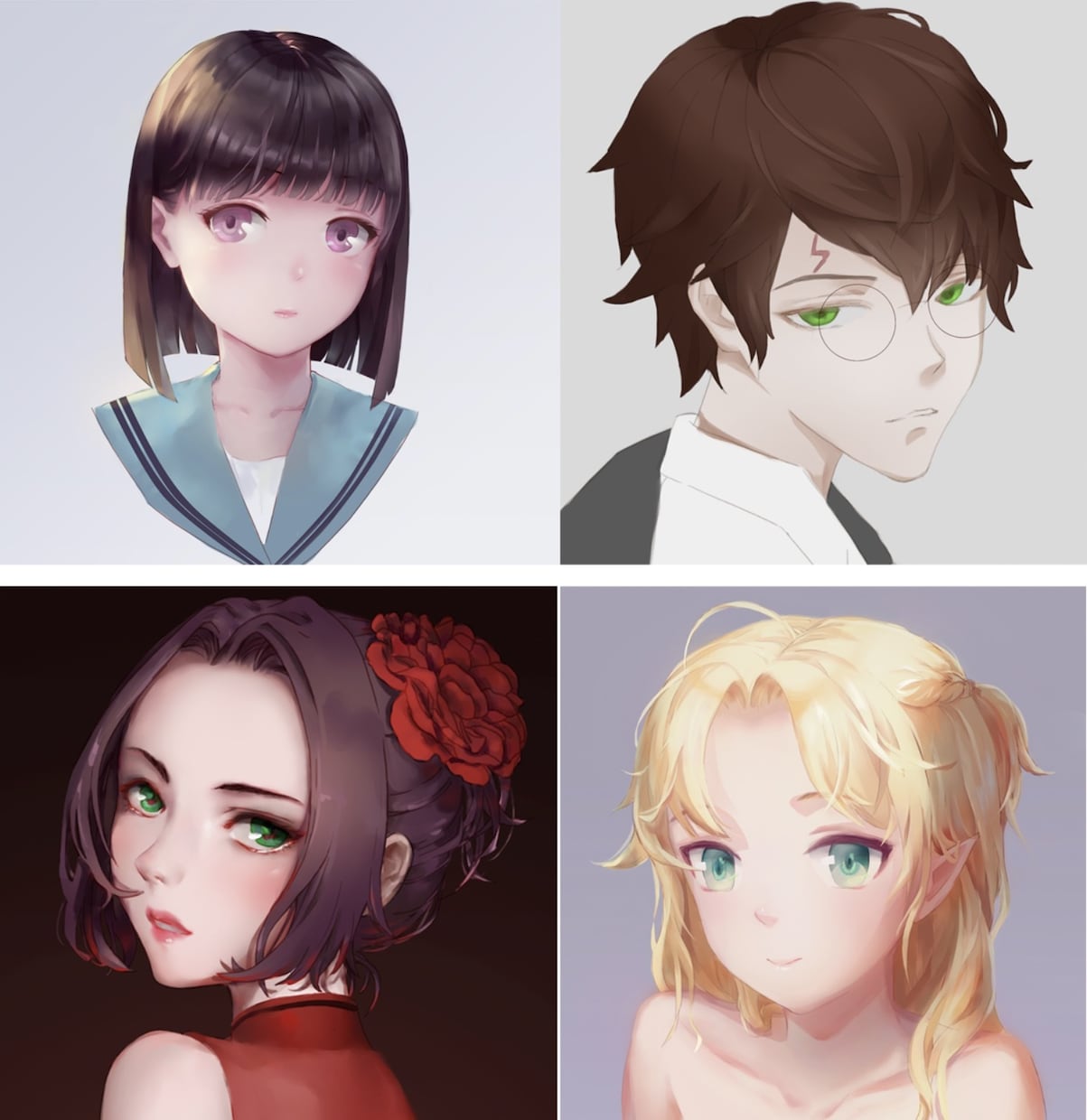 キャラクターのイラスト、似顔を描きます SNS等用似顔絵のイラスト、アイコンを描きます イメージ8