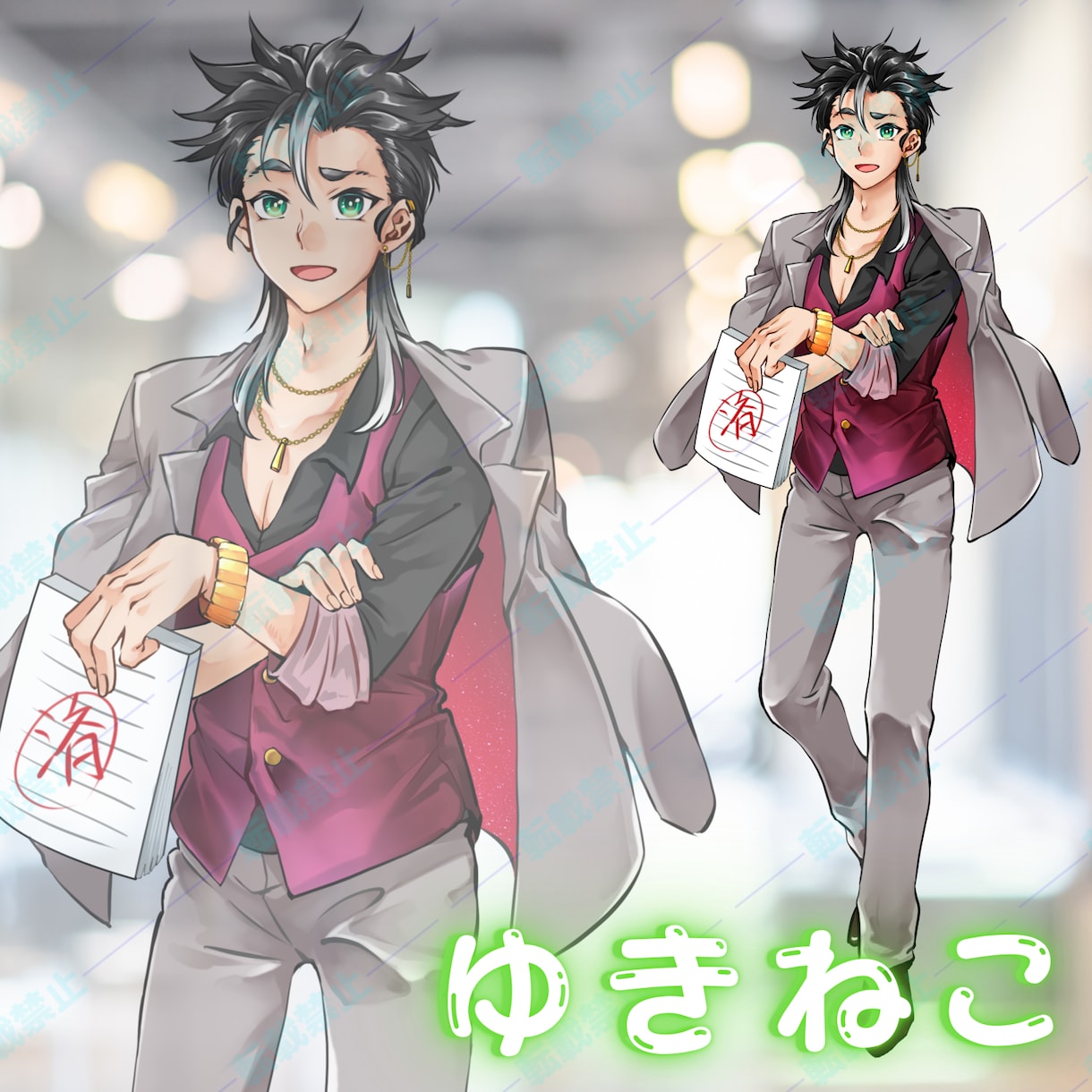 Vtuber様向けパーツ分けイラストを制作致します 提携先のモデラー様とセットでご利用いただくと更にお得！ イメージ7