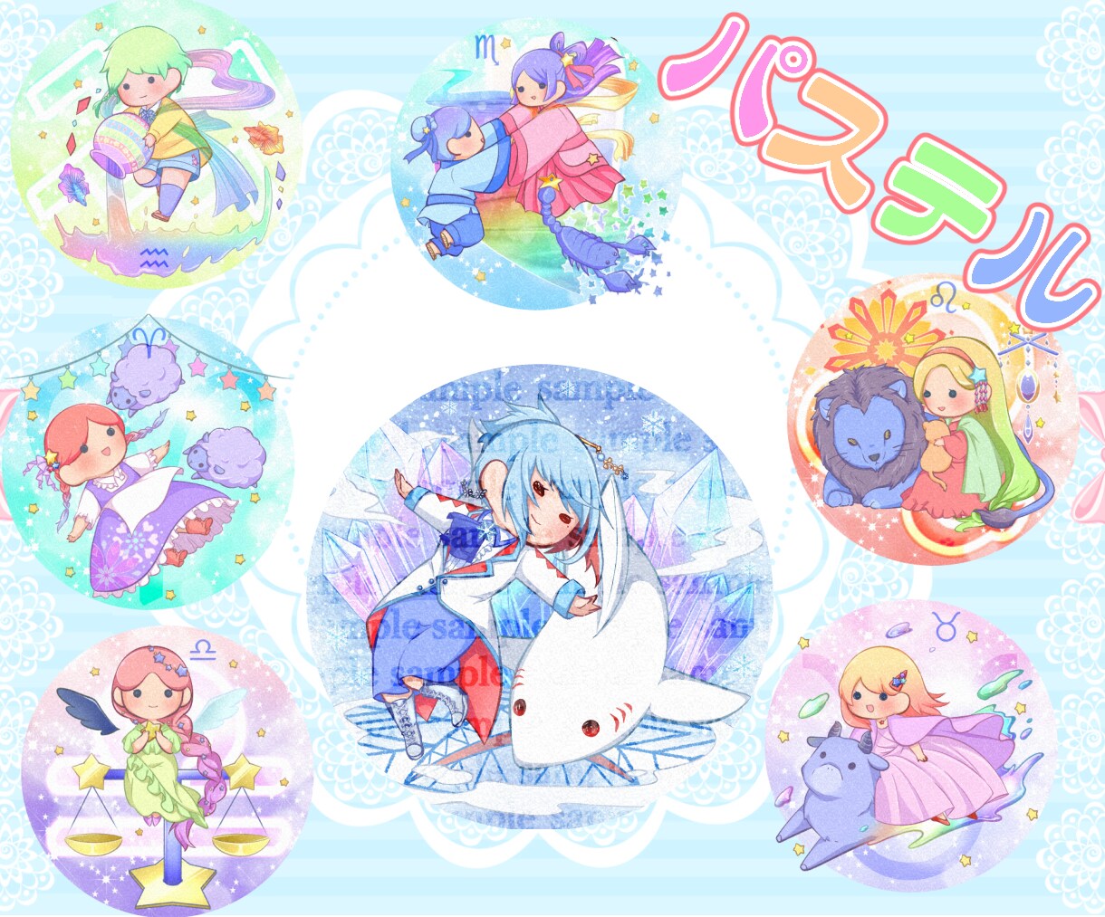 最短即日お渡し☆可愛いパステルアイコンお描きします 優しくて柔らかいタッチはお任せください！ イメージ7