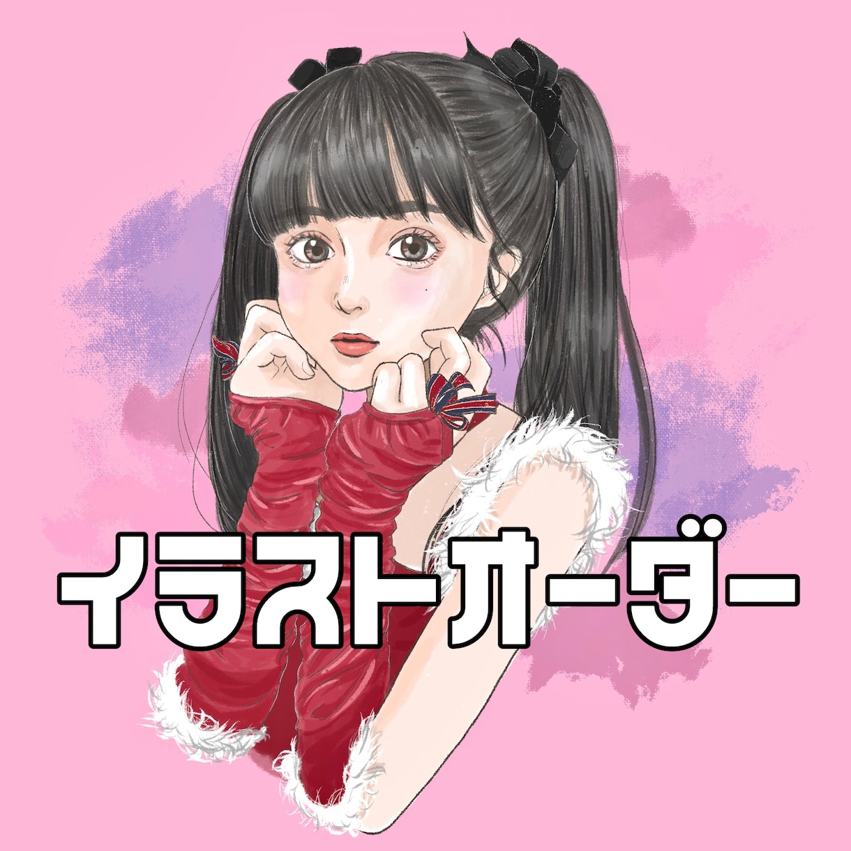 画像を元にオリジナルイラストオーダー承ります 似顔絵制作/ かわいいオリジナルのイラスト制作します♡ イメージ1