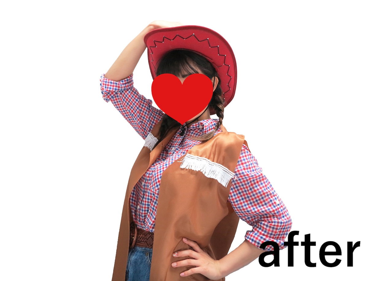 素材用写真の切り抜きを行います Photoshopを使用し、写真から人物や物を切り抜きます イメージ3