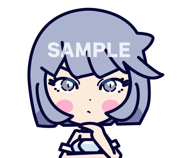 シンプルでポップなデフォルメアイコンを作成します バストアップや全身またはネコといっしょもできます イメージ2
