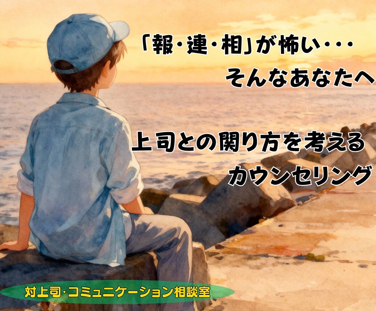 上司との違和感、その正体を一緒に探します 我慢するのが「当たり前」？それ、その職場だけの常識かも。 イメージ1