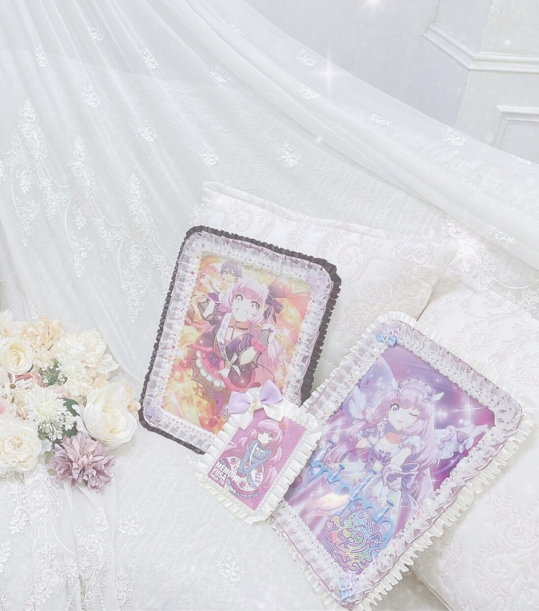 推し様に合わせたA4クリアファイルの額縁を作ります クリアファイルの絵柄に合わせてお作りします！ イメージ1