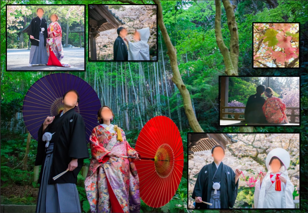 結婚式プロフィールブックテンプレートをご提供します ◆自宅プリンター対応◆席次表テンプレ付◆そのまま使える挨拶文 イメージ6