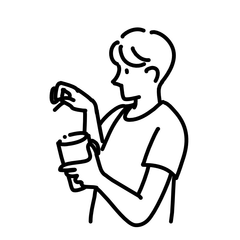 SNS用アイコン、描きます シンプルイラストでスッキリ見せたい方おすすめ イメージ1