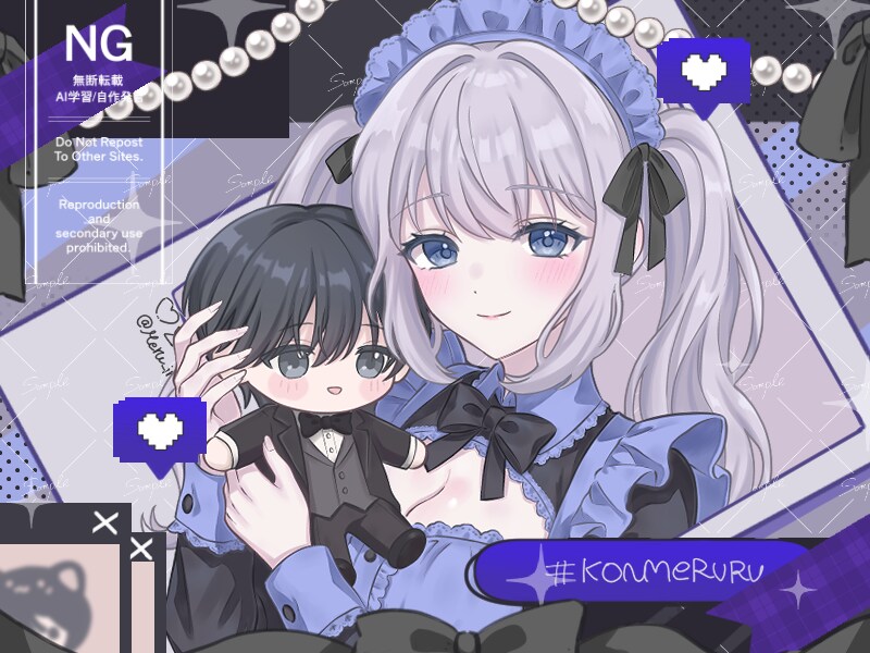 活動のお手伝い（イラスト・サムネ制作）します デビュー、活動を頑張りたい方たちへ イメージ8
