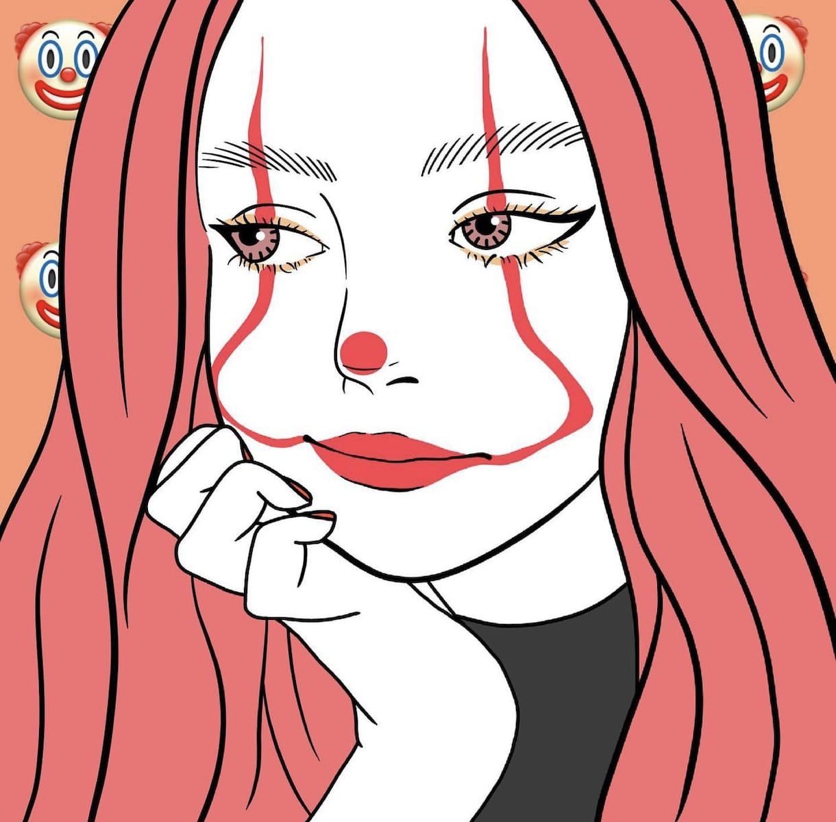 プロフィールイラストなど描きますます プロフィールイラスト、ブランドのロゴ、tattooデザイン イメージ2