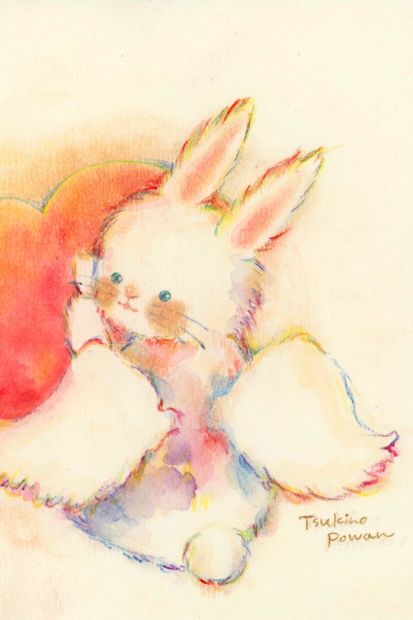 原画でお届け ₊ やわらかい水彩イラスト描きます ⌜ アナログの 世界にひとつだけの水彩ポートレート ⌟ イメージ7