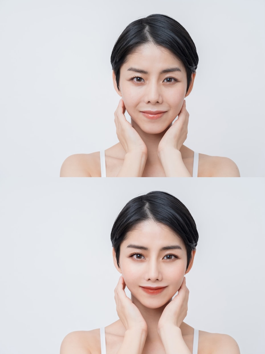 写真のお顔を可愛く、美しく、カッコよくします 【自然に可愛く♡】自撮り・他撮り写真をナチュラルに加工します イメージ1