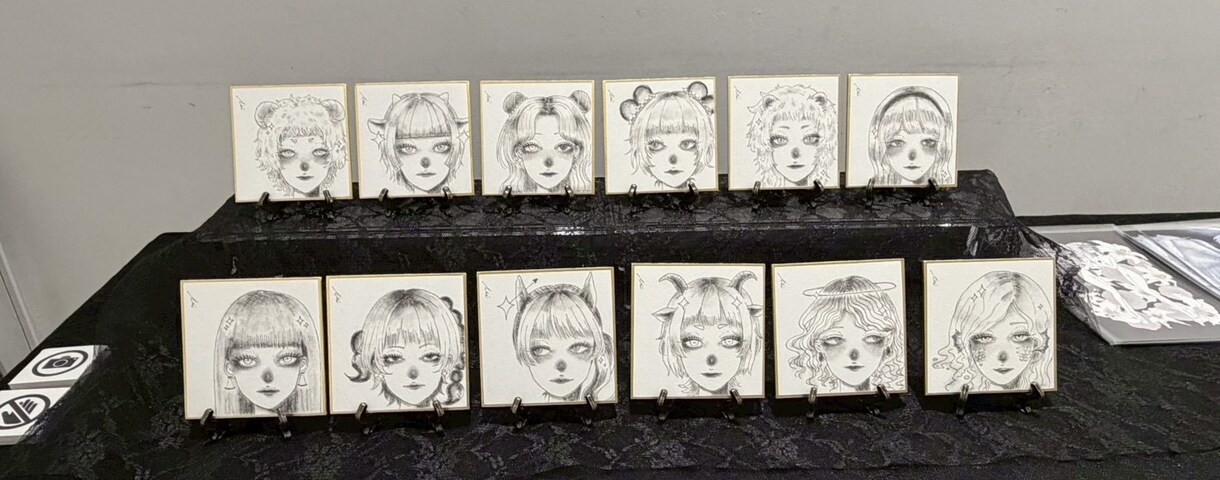 耽美でアンニュイな女の子の絵を描きます イメージがぼんやりでも丁寧にヒアリングしていきます︎✦︎ イメージ8