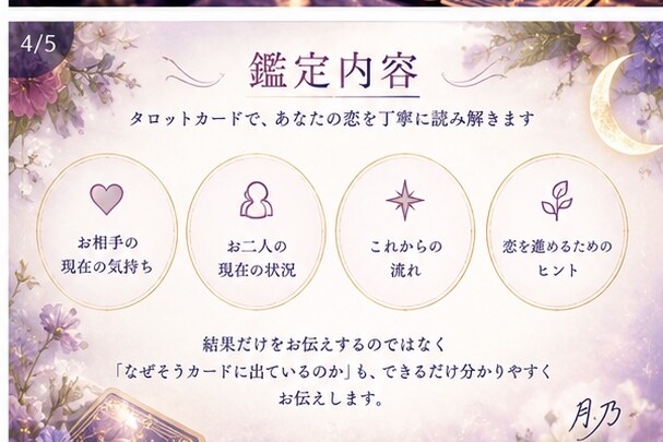 彼の本音をタロットで読み解きます 彼の本音と二人の未来をカードで丁寧に鑑定します イメージ4